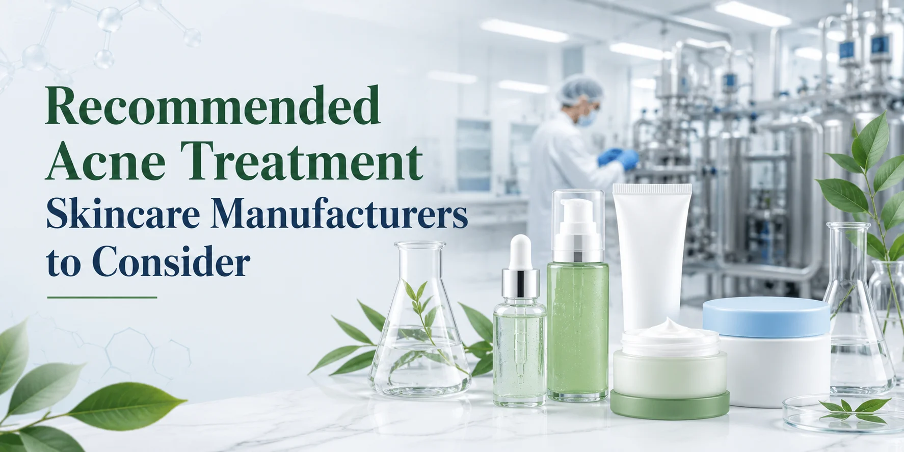 Best Acne Treatment Skincare Manufacturers To Consider